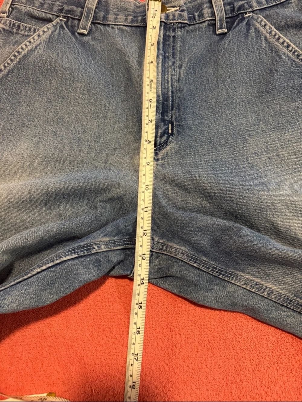 Carhartt Men's Relaxed Light Blue Denim Jeans - Picture 6 of 13